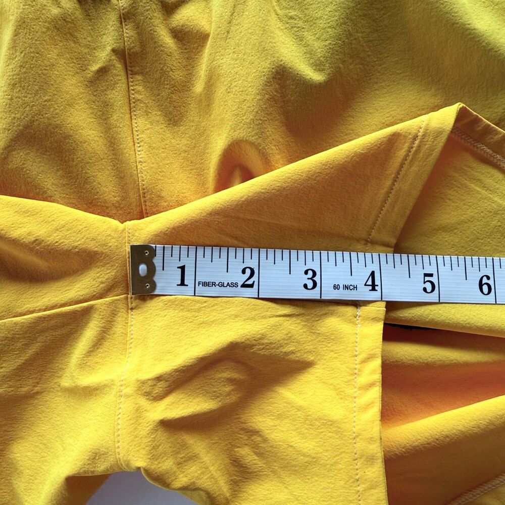 NEW Cotopaxi Women's Vamos Hybrid Pull-On Shorts in Marigold Yellow & Sky Blue S - Picture 11 of 11